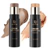 FV Cool Toned Contour and Highlighter Stick - Highly Pigmented & Blendable Duo for a Sculpted, Natural Glow | Waterproof & Long-Lasting Finish | Perfect for On-The-Go Makeup, 01 Amber & 03 Champagne view 1