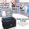Tattoo Carrying Case Tattoo Supplies Organizer Tattoo Kit Case for Tattoo Equipment Portable Tattoo Supplies Travel Storage Bag for Tattoo Stencil Printer, Tattoo Ink, Tattoo Equipment, Bag Only view 2