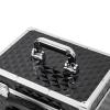 3 in 1 Rolling Makeup Train Case with 360 Swivel Wheels, Professional Makeup Train Case, Folding Travel Organizer,Aluminum makeup Case Rolling Makeup Case Extra Large Trolley Makeup Travel Organizer view 4
