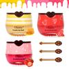 3 PCS Bee Lip Balm Lip Mask Honey Pot,Strawberry&Honey&Watermelon Lip Sleeping Mask,Hydrating Prevention Dry Lip Care,Moisturizing Lip Mask Overnight Reduces Lip Lines view 1