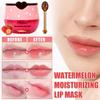 3 PCS Bee Lip Balm Lip Mask Honey Pot,Strawberry&Honey&Watermelon Lip Sleeping Mask,Hydrating Prevention Dry Lip Care,Moisturizing Lip Mask Overnight Reduces Lip Lines view 2