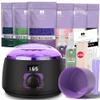 BLITZWAX Brazilian and Bikini Waxing Kit for Women, Hard Wax Warmer for Face, Legs and Body, At Home Hair Removal Kit, Beginner Friendly, Fast Heating, 51 Accessories, 6 Types Wax Bean Formula view 1