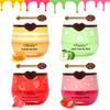 4 PCS Bee Lip Balm Lip Mask Honey Pot,Strawberry&Honey&Watermelon&Apple Lime Lip Sleeping Mask,Hydrating Prevention Dry Lip Care,Moisturizing Lip Mask Overnight Reduces Lip Lines view 1