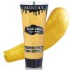 MEICOLY Cream Metallic Gold Face Body Paint,2.37Oz Large Tube Water Based Full Body Paint,Professional Gold Face Paint for Halloween Stage SFX Special Effects Cosplay Makeup view 1