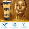 MEICOLY Cream Metallic Gold Face Body Paint,2.37Oz Large Tube Water Based Full Body Paint,Professional Gold Face Paint for Halloween Stage SFX Special Effects Cosplay Makeup view 4