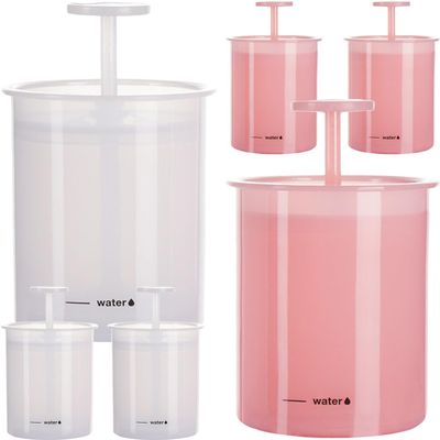 DOITOOL 6pcs Face Wash Foamer Marshmallow Whip Maker Facial Foamer Shower Bath Shampoo Foam Maker Skincare Tools Facial Cleansing Tool for Face Wash