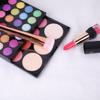FRCOLOR 7pcs Pink Makeup Brush Set for Face Eyeshadow and Powder Application Soft Synthetic Bristles for Professional and Home Use Durable and Lightweight Cosmetic Tools view 4