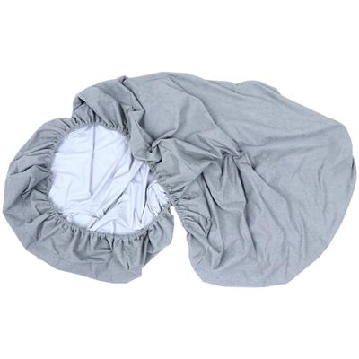 FRCOLOR Washable Oil Massage Sheet Bed Cover for Beauty Salons Spas Soft Microfiber Gray Color Clinics Home Use