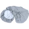 FRCOLOR Washable Oil Massage Sheet Bed Cover for Beauty Salons Spas Soft Microfiber Gray Color Clinics Home Use view 1