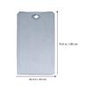 FRCOLOR Washable Oil Massage Sheet Bed Cover for Beauty Salons Spas Soft Microfiber Gray Color Clinics Home Use view 4