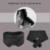 TOWINO Sleep Eye Mask, Super Soft and Smooth and Fully Adjustable to All Head Sizes, Super Soft and Comfortable for Women and Men, Bandages for Travel, Night Sleeping, Nap, view 2