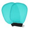 Baluue 2pcs Exfoliating Shower Gloves Body Scrubber Mitt for Deep Skin Cleansing Soft Rayon Material for Arms Legs Neck and Back for Home Hotel Use view 1