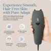 SmoothSkin Pure Adapt Green IPL Hair Removal Device, At-Home Laser Hair Removal for Women & Men, Visible Results in 2 Weeks, Safe for Face & Body, Painless, Long-Lasting Hair Reduction, Full Body Use view 4