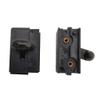 Atcdfuw Power Switch,Electric Hair Clipper Trimmer Power Switch Hair Trimmer Replacement Accessories, 2.1*1*1.4cm, Black view 2