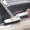 Alipis 3pcs Multi-Function Rotating Cleaning Brush Hand-held Shower Scrub and Tile Brush for Ventilation Sink Drains and Hard Reach Areas and Easy to Use view 3