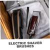 NOLITOY 8pcs Facial Hair Removal Brush Shaver Cleaning Brush for Men Grooming Pp Material Non-Slip Handle for Razor Shaver Clipper Trimmer view 3