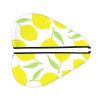 ADovz Hair Towel Wrap for Women Cartoon Lemon Painting Velvet Dry Hair Cap Hair Drying Towel with Button Super Absorbent Quick Dry Hair Turban, 11x10.6 inch view 2