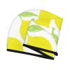 ADovz Hair Towel Wrap for Women Cartoon Lemon Painting Velvet Dry Hair Cap Hair Drying Towel with Button Super Absorbent Quick Dry Hair Turban, 11x10.6 inch view 3