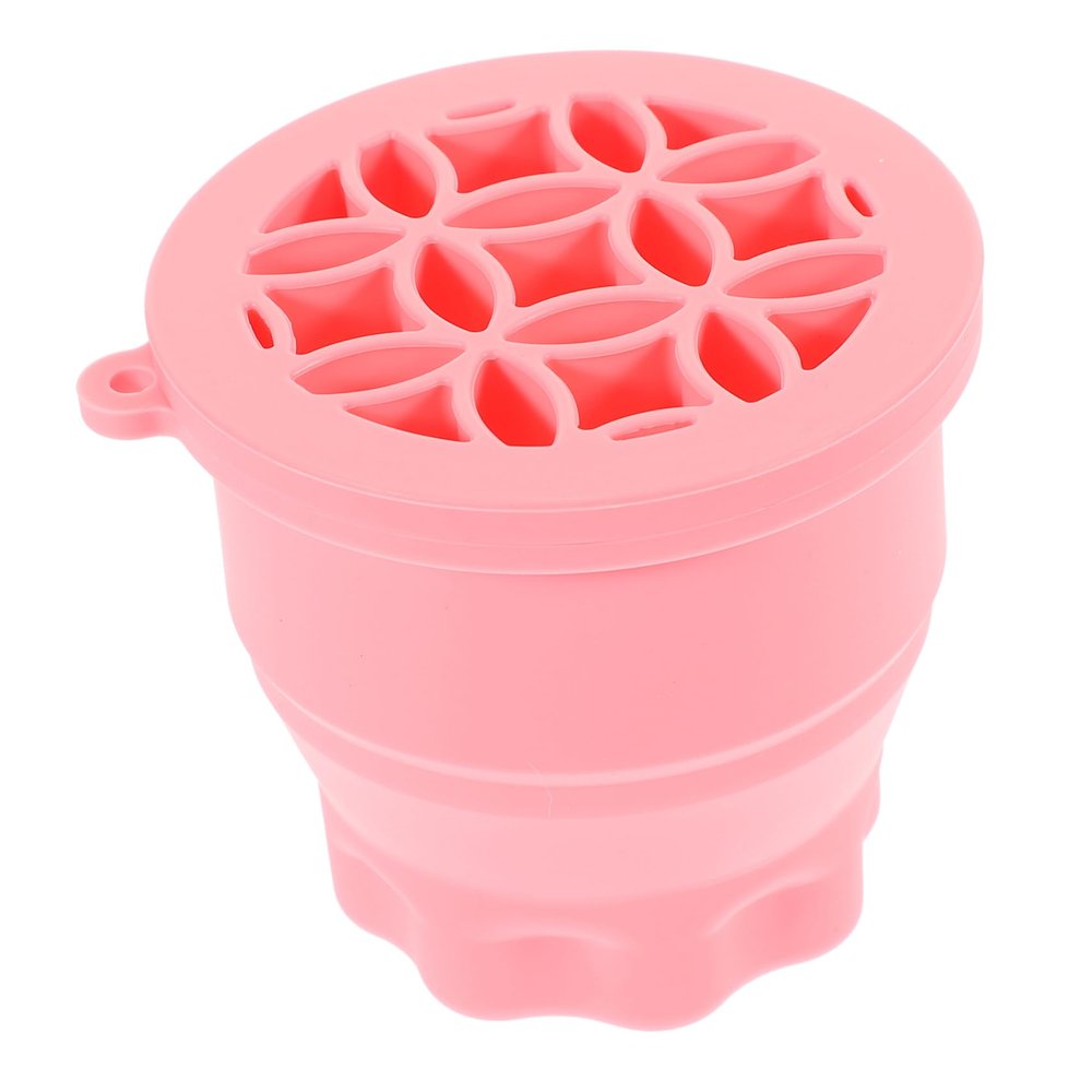 FOMIYES Makeup Brush Cleaning Bowl Silicone Cleaner for Rinsing and Space-saving Design