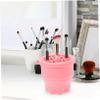 FOMIYES Makeup Brush Cleaning Bowl Silicone Cleaner for Rinsing and Space-saving Design view 4