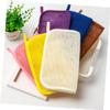 SOESFOUFU 2pcs African Exfoliating Net Nylon Bath Towel Body Scrubber Face Exfoliator Multi-use Cleaning Tool Random Color view 2