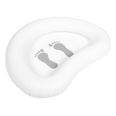 TOVINANNA Inflatable Foot Bath Tray Portable PVC Foot Wash Basin for Poolside Beach and Camping Use Easy to up Design for Easy Storage and Transport