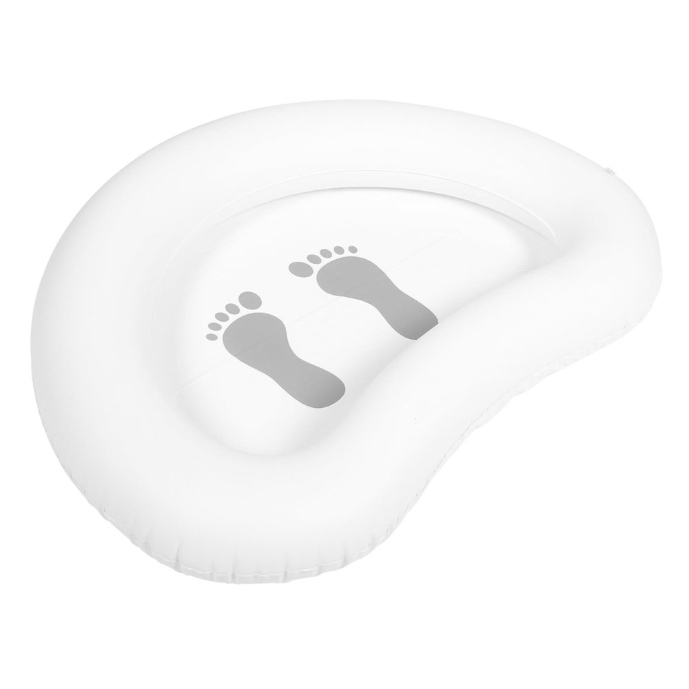 TOVINANNA Inflatable Foot Bath Tray Portable PVC Foot Wash Basin for Poolside Beach and Camping Use Easy to up Design for Easy Storage and Transport