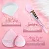 StansOut Ultimate Complexion Bundle: Liquid Foundation Brush, Makeup Brushes for Liquid, Cream, Stick Foundation - Flat, Round, Blender Brushes - 101 Contoured, 108 Straight - Long-Lasting view 3