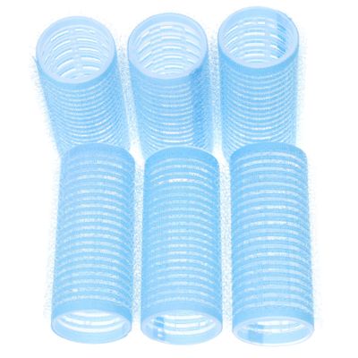 6 Pack Self Adhesive Hair Curlers Plastic Rollers 2.5cm