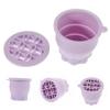 Healeved Makeup Brush Cleaning Cup Versatile Silicone Cleaner Bowl for Cosmetic Brushes Compact and Space-saving Design Easy to Use and Reusable for Makeup Enthusiasts view 4