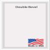 Glass Beveling Service Custom Cut to Size Mirror -1/4" Thick - Double Beveled Polished Edge view 3