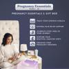 Rumbly Pregnancy Essentials Box - 5-Piece Pregnancy Care Package for Expecting Mom - Belly Growth Tape, Countdown Calendar, Belly Oil, Kinesiology Tape, Organizer - Any Trimester Gift Basket view 2