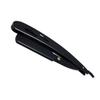 Didiseaon Vintage Stainless Steel Manual for Men Black Folding Straight for Barber Shops and Salons Easy-open Guard for Safe and Effortless Shaving view 1