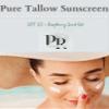 Grass Fed Tallow Sunscreen, Wagyu Tallow Skincare, Organic Tallow, Grass Finshed Tallow,Pure Render, SPF 50,Made in U.S.A view 2