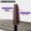 Urban Decay Soft Black Eyebrow Pencil & Tinted Volumizing Brow Gel Bundle - Brow Blade 2-in-1 Microblading Eyebrow Pen + Waterproof Pencil (Blackout), Big Bush Waterproof 24HR Hold Brow Gel (Blackout) view 4