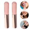 Baluue 4pcs Silicone Lip Brush Cap Portable Lipstick Applicator and Concealer Brush for Women to Carry for Makeup Application view 3