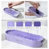 Heafea Makeup Brush Cleaner 3 in 1 Silicone Cleaner Bowl and Suspension Drying Rack,Slope Silicone Makeup Brush Cleaning Bowl Cleaning Tool,Cleaning The Dry Makeup Sponge,Powder Puff,Makeup Brush view 3