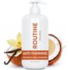 Routine Wellness Anti-Thinning Shampoo for Thinning Hair - Biotin DHT Blocker Women & Men - Color Safe Shampoo for Hair Loss & Healthy Hair - Coconut & Vanilla - 14oz view 1