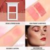 Blush For Cheeks - Cream and Powder in One Blushes Makeup Travel Size, Natural Nude Face Blusher Makeup, High Pigmented Long Lasting Face Blusher for Fair, Mature Skin #1 view 2
