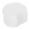 Beaupretty 600pcs Semicircular Makeup Pads Round Non-Woven Face Cleansing Pads Thick Cotton Ovals Makeup Cleaning Tools view 1