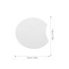 Beaupretty 600pcs Semicircular Makeup Pads Round Non-Woven Face Cleansing Pads Thick Cotton Ovals Makeup Cleaning Tools view 2