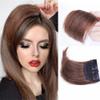 DOPI Real Hair Pad Fashion Wig Fringe Cover Bald Heat Resistant Anti-real Hair view 1