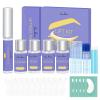 NATUHANA Lash Lift Kit and Eyebrow Lamination Kit,Instant Eyelash Curling Lash Extension Set,Semi-Permanent Eyelash Curling Perming,Suitable for Beginner,Professional,DIY Home or Salon view 1