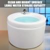 Acrylic Foot soak Care,Foot Soaker tub,Foot Massager spa,with Mini Acupressure Massage Points & Temperature Control,Suitable for Foot Bath Shop, Massage Shop, Beauty Salon, Family. ( 52*52*4 view 4