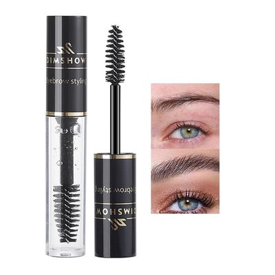 Adurello Clear Brow Gel Waterproof Long Lasting Eyebrow Freeze Gel Liquid Eyebrow Styling Wax for Holding Brows In Place