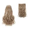 Hair Extensions Clip in Long Wavy Synthetic Hair Extension Invisible Wire No Clips In Hair Extensions Secret Fish Line One Piece Extensions Hairpieces Hair Hair Extensions Clip in ( Color : SQ88-12-61 view 1