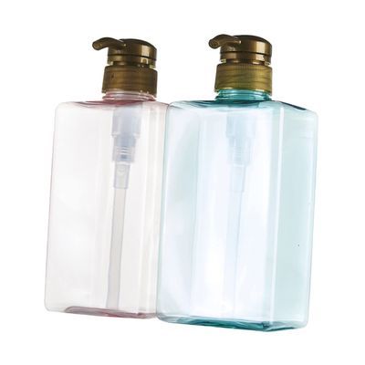 Ciieeo 2pcs Refillable Plastic Pump Bottles for Shampoo Lotion Wash Random Containers for Home Bathroom and Travel
