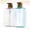 Ciieeo 2pcs Refillable Plastic Pump Bottles for Shampoo Lotion Wash Random Containers for Home Bathroom and Travel view 2