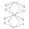 WOFASHPURET 4pcs Dimples Maker Kit Cheek Dimple Exerciser Durable Facial Tool for Natural Smile Unisex Design Comfortable Wear Safe Material for All Ages view 1