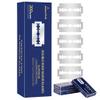 Gearhub Premium 200 Count Double Edge Safety Razor Blades Refills Swedish 13C26 Stainless Steel Platinum Coated, Mild to Medium Sharpness for Smooth Shaves view 1
